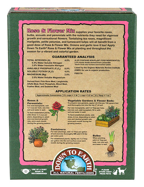 Rose & Flower 4-8-4 Fertilizer 5lb