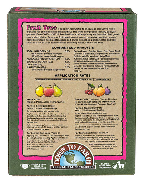 Fruit Tree 6-2-4 Fertilizer 5lb
