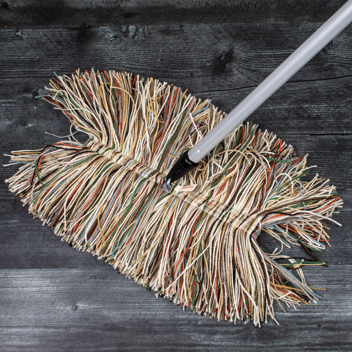 Big Wooly Dust Mop with Telescoping Handle