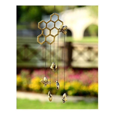 Bees and Honeycomb Wind Chime