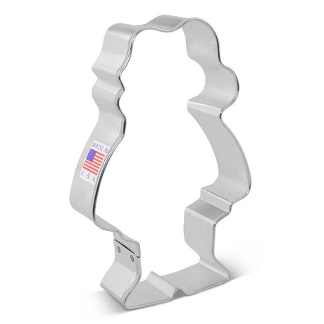 Cute Santa Cookie Cutter 4.5"