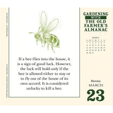 The Old Farmer’s Almanac – Gardening 2026 Daily Calendar