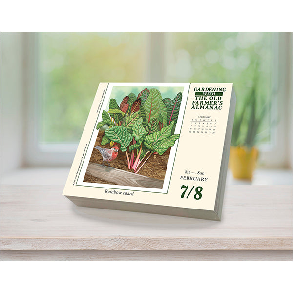 The Old Farmer’s Almanac – Gardening 2026 Daily Calendar
