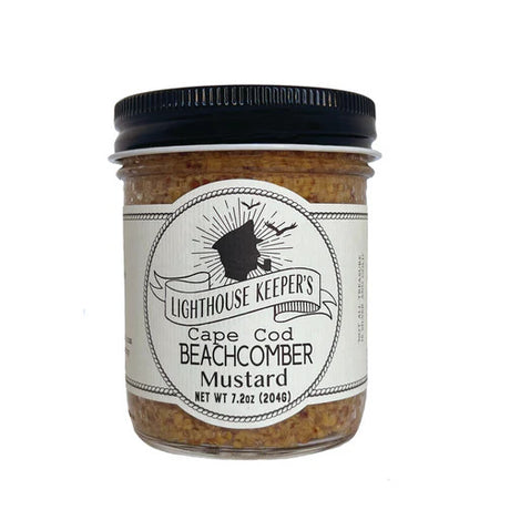 a jar of Cape Cod Beachcomber Mustard