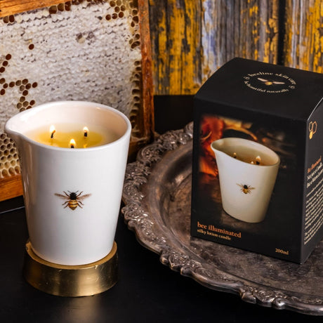 Bee Illuminated Lotion Candle