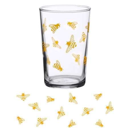 Vintage 7 oz Juice Glass - Bee