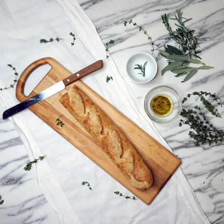 Maple Serving Board with Oval Handle