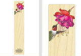 Almanac Hummingbird Wooden Bookmark
