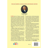 Back cover of The Old Farmer's Almanac with text and a portrait of Robert B. Thomas.