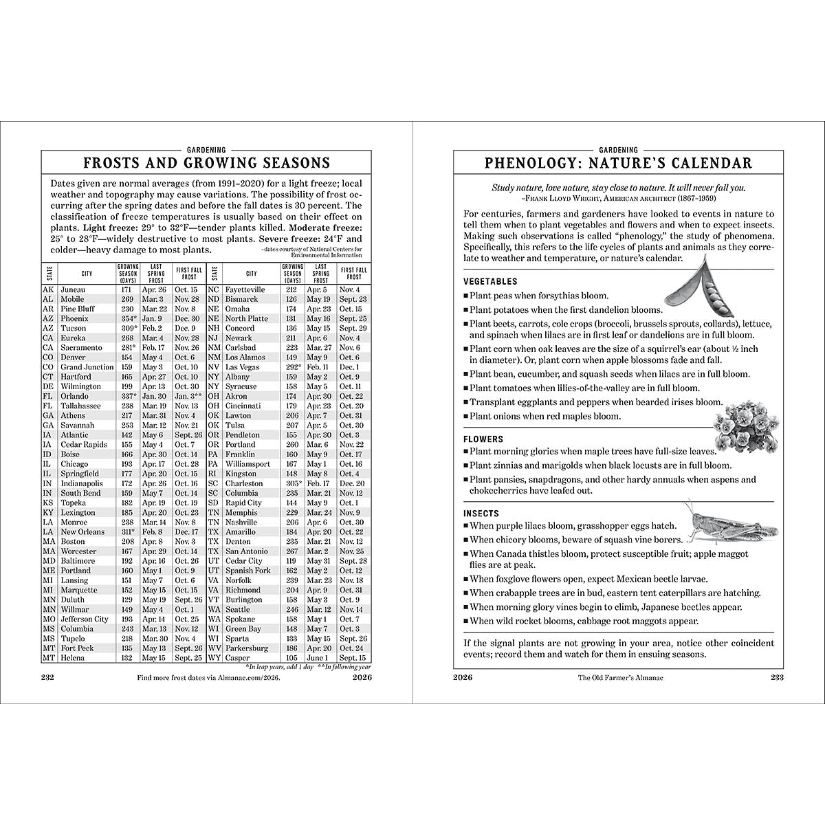The 2026 Old Farmer's Almanac - Easy-to-Read Oversized Softcover