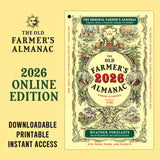 Online Edition - 2026  - The Old Farmer's Almanac