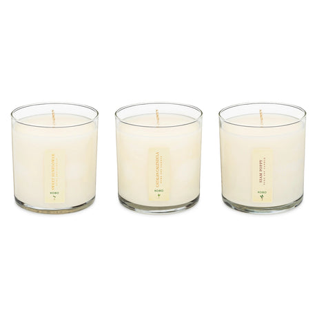 Floral Bouquet - Plant the Box Votive Candle Trio