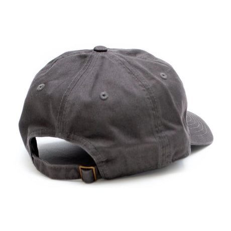 the back of the honey bee cap showing the high quality adjustable metal clasp