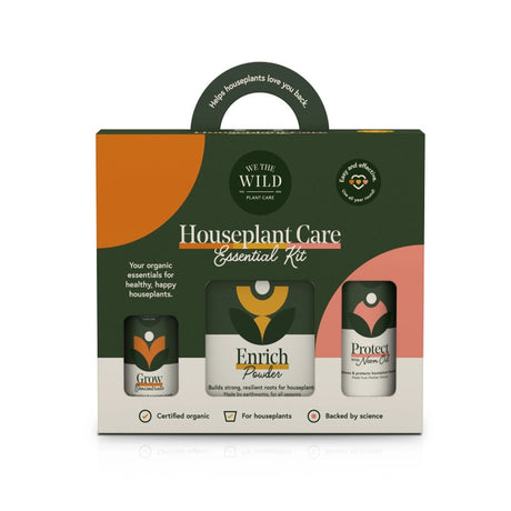 the Houseplant care essentials kit in its package against a white background
