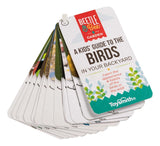 kids guide to the birds cards fanned showing the range of birds to identify