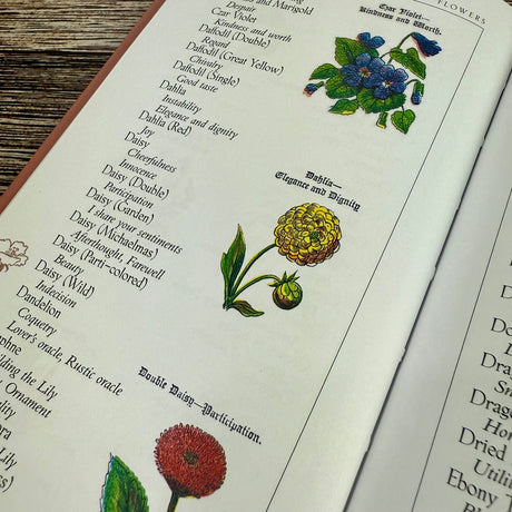 The Language and Sentiment of Flowers