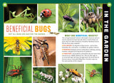 an article titled "Beneficial Bugs" with images of various insects in the gardne