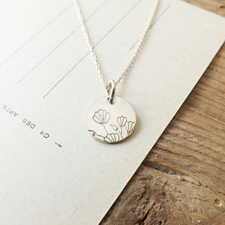 Blossom Necklace - Silver or Gold