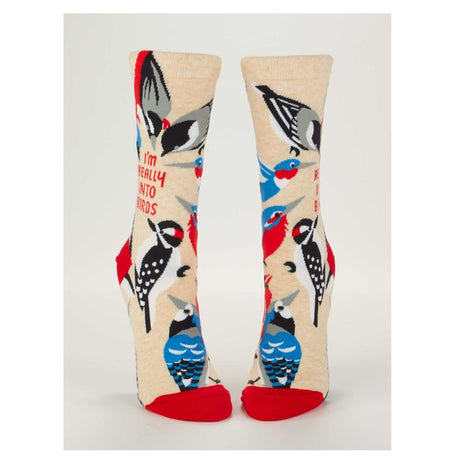 I'm Really into Birds Crew Socks