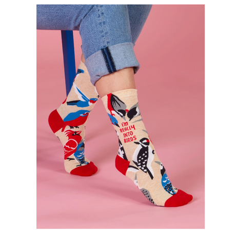 I'm Really into Birds Crew Socks
