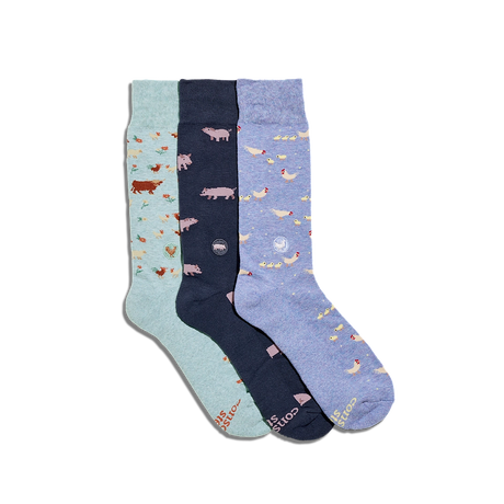 Socks that Protect Farm Animals Gift Box